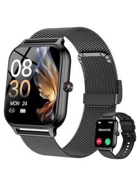 Smart Watch Fitness Tracker with Calls & 110+ Sport Modes